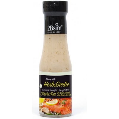 Slim Pasta Dresink česnek a bylinky nízkokalorický 250 ml – Zboží Dáma