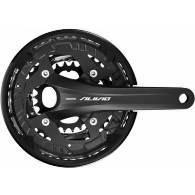 Kliky SHIMANO Alivio FC-T4060 175mm 44-32-22 zubů, int.osa, bez ložiska, čer., 9 sp., s krytem, box – Hledejceny.cz