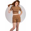 Dámská tepláková a sportovní souprava Lalavoom souprava Comfy Light Brown