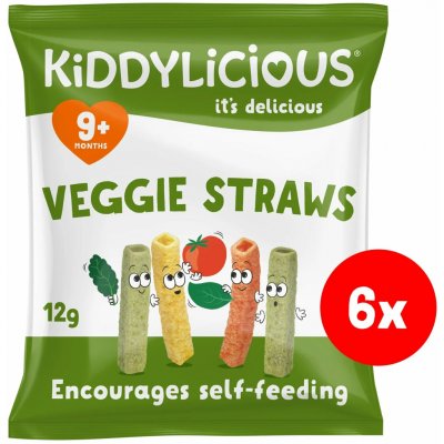 KIDDYLICIOUS Tyčinky Zeleninové 6 x 12 g – Zbozi.Blesk.cz