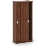Mirelli, Zasouvací skříň 800 x 400 x 1800 mm, ořech – Zbozi.Blesk.cz
