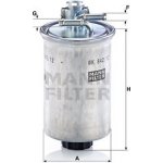 MANN-FILTER Palivový filtr WK 842/12 x – Hledejceny.cz