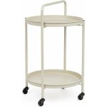 Yes Everyday Austin servírovací stolek béžová – Zboží Mobilmania