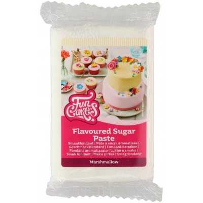 FunCakes bílý rolovaný Fondant Marshmallow 250 g – Zboží Dáma