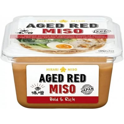 HIKARI Miso pasta vyzrálá červená 300 g – Hledejceny.cz