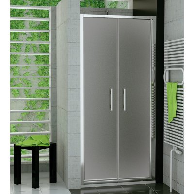 SanSwiss Ronal TOPP2 0900 50 22 Dvoukřídlé dveře 90 cm aluchrom/durlux – Zboží Mobilmania