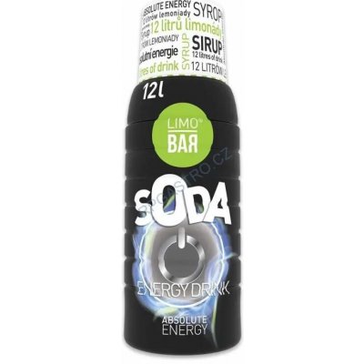 Limobar Sirup s příchutí energy drink 0,5 l – Zbozi.Blesk.cz