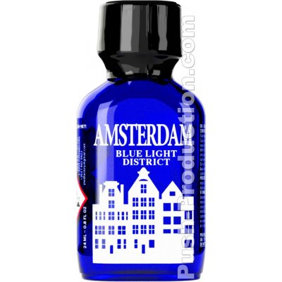 Poppers Amsterdam Blue Light 24 ml – Zboží Dáma