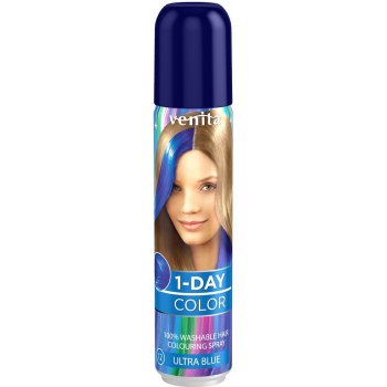 Venita 1-Day Color jednodenní barvicí sprej na vlasy safírově modrá 50 ml