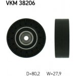 Vratna/vodici kladka, klinovy zebrovy remen SKF VKM 38206