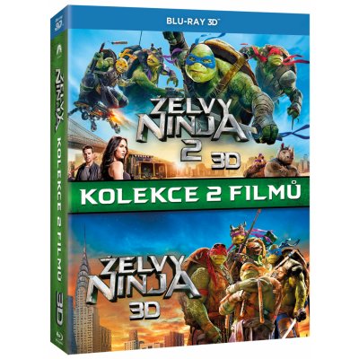 Želvy Ninja 1 a 2 BD – Zboží Mobilmania