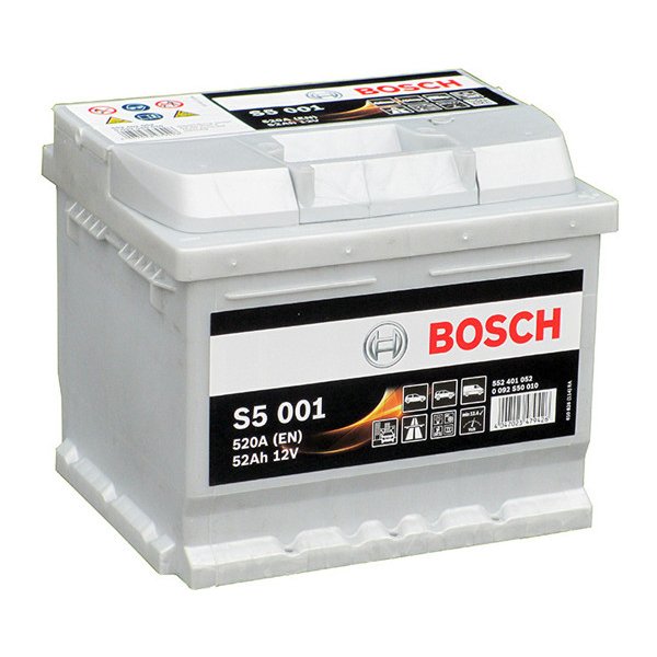 Bosch S5 12V 52Ah 520A 0 092 S50 010