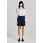 Gant šortky REL TIE WAIST SHORTS modrá – Sleviste.cz