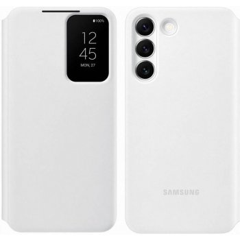 Samsung Clear View Samsung Galaxy S22 bílé EF-ZS901CWEGEE