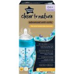 Tommee Tippee kojenecká láhev Advanced AntiColic modrá 260ml – Sleviste.cz