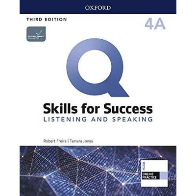 Q Skills for Success 4 Listening & Speaking Student´s Book A with iQ Online Practice, 3rd
