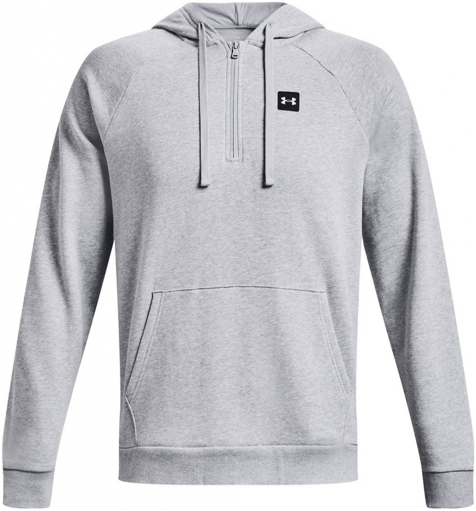 Under Armour UA Rival Fleece 1/2 Zip HD šedá