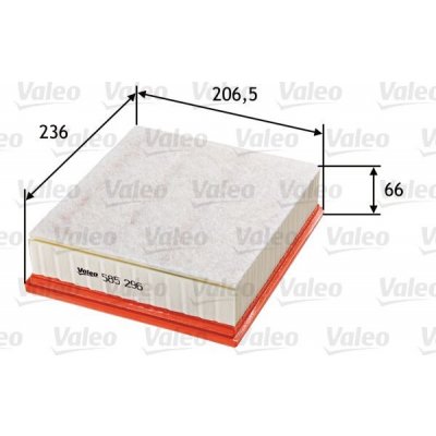 Vzduchový filtr VALEO 585296 – Hledejceny.cz