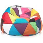 TiaHome sedací vak Hruška SAKWA M MIX ekokoža – Zboží Dáma