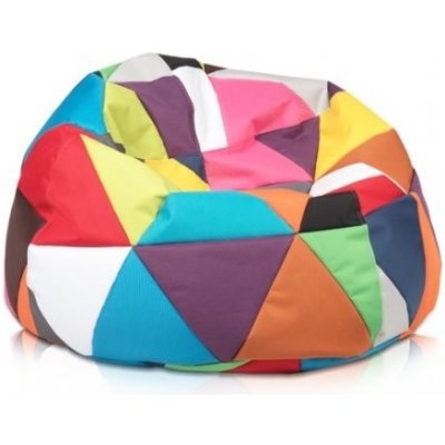 TiaHome sedací vak Hruška SAKWA M MIX ekokoža – Zboží Dáma