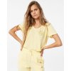 Dámská Trička Rip Curl RE-ENTRY V NECK TEE Light Yellow