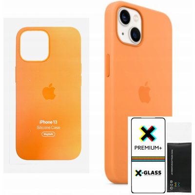 Apple iPhone 13 Silicone Case with MagSafe Marigold MM243ZM/A – Zboží Mobilmania