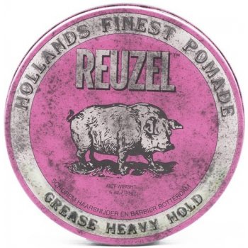 Reuzel Pink Grease Heavy Hold pomáda na vlasy 340 g