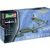 Sběratelský model Revell Me262 & P 51B Plastic Modelkit 03711 1:72