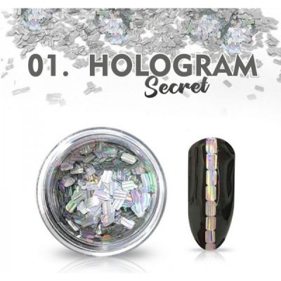 Hologram Secret 01 stříbrné Stříbrná – Hledejceny.cz
