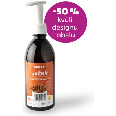 Louie Lněný vyživující olej 500 ml – Zbozi.Blesk.cz