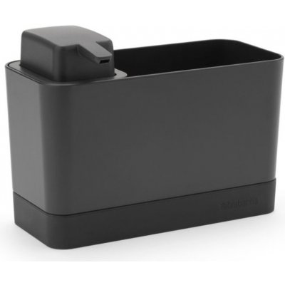 Organizér ke dřezu, s dávkovačem, šedá, Brabantia – Zboží Dáma