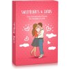 Žertovný předmět Spielehelden Sweethearts and Cards Pro páry více než 100 milostných otázek pro milence