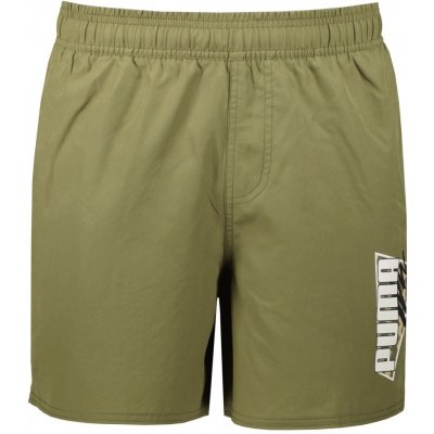 Puma pánské kraťasy SUMMER GRAPHIC WOVEN shorts 5 848578-32 GREEN