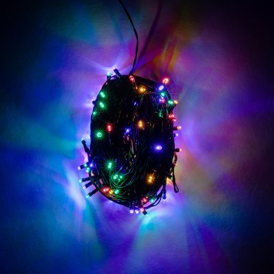 DecoLED LED světelný řetěz 40 m multicolor 200 barevných diod ELSLN340M – Hledejceny.cz