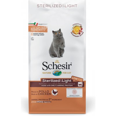 Schesir Sterilized & Light 2 x 10 kg – Zbozi.Blesk.cz