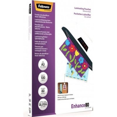 Laminovací fólie Fellowes A3 80 mic samolepící – Hledejceny.cz