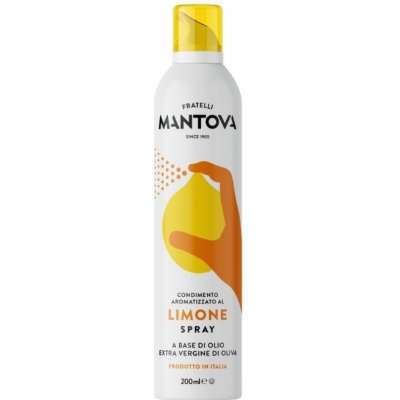 Mantova Olej ve spreji olivový s příchutí citronu 200 ml – Zboží Dáma