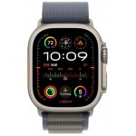 Apple Watch Ultra 2 49mm titanové pouzdro s modrým alpským tahem S MREK3CS/A – Zboží Živě