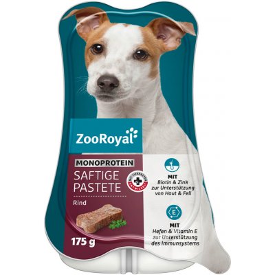 ZooRoyal Adult Dog šťavnatá hovězí a játra 15 x 175 g – Hledejceny.cz