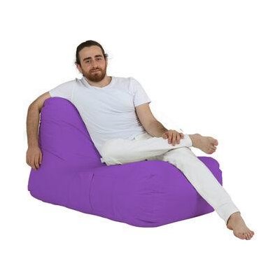 Atelier del Sofa Garden Bean Bag Trendy Comfort Bed Pouf fialová