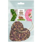 Goody Crunch Bezobilné bylinkové srdce Růže 80 g – Hledejceny.cz