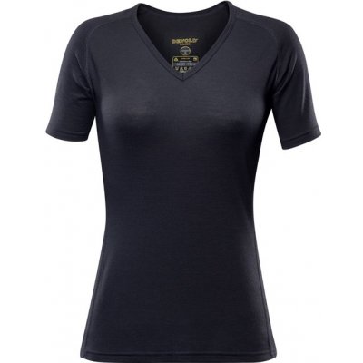 Devold vlněné triko Breeze Woman T Shirt black – Zboží Mobilmania