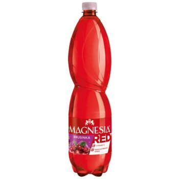 Magnesia Red Brusinka jemně perlivá 1,5l