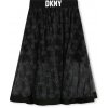 Dkny dětská sukně midi áčková D60052.114.150 černá