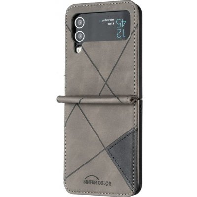 Pouzdro Rhombus Samsung Galaxy Z Flip 4 šedé