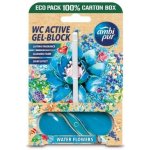 AMBI PUR WC Active gel blok 2 x 45 g vodní květy – Zboží Mobilmania