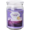 Svíčka Emocio Lavender Fields 93 x 142 mm