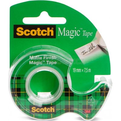 SCOTCH samolepící páska Magic se zásobníkem 19 mm x 7,5 m – Zbozi.Blesk.cz