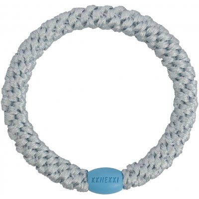 KKNEKKI Gumička do vlasů Kknekki Baby Frost, modrá barva, textil – Sleviste.cz