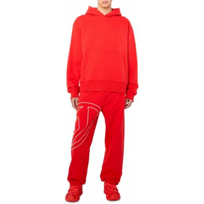 Diesel tepláky P-MARKY-MEGOVAL TROUSERS CHINESE RED – Zboží Dáma